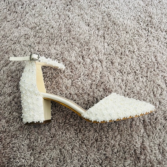 Pearl Wedding Heel - Picture 5 of 11
